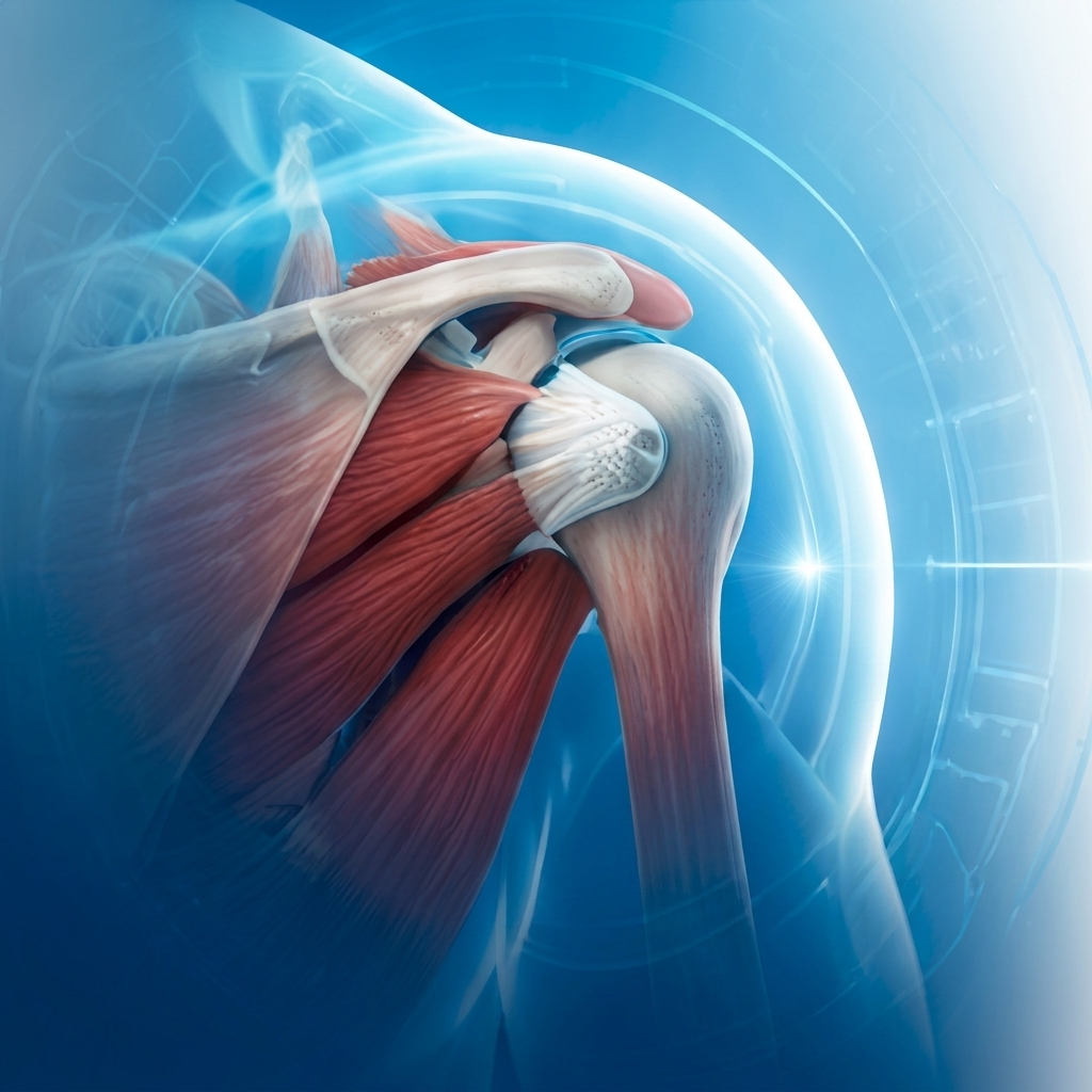 Shoulder Joint Anatomy Illustration